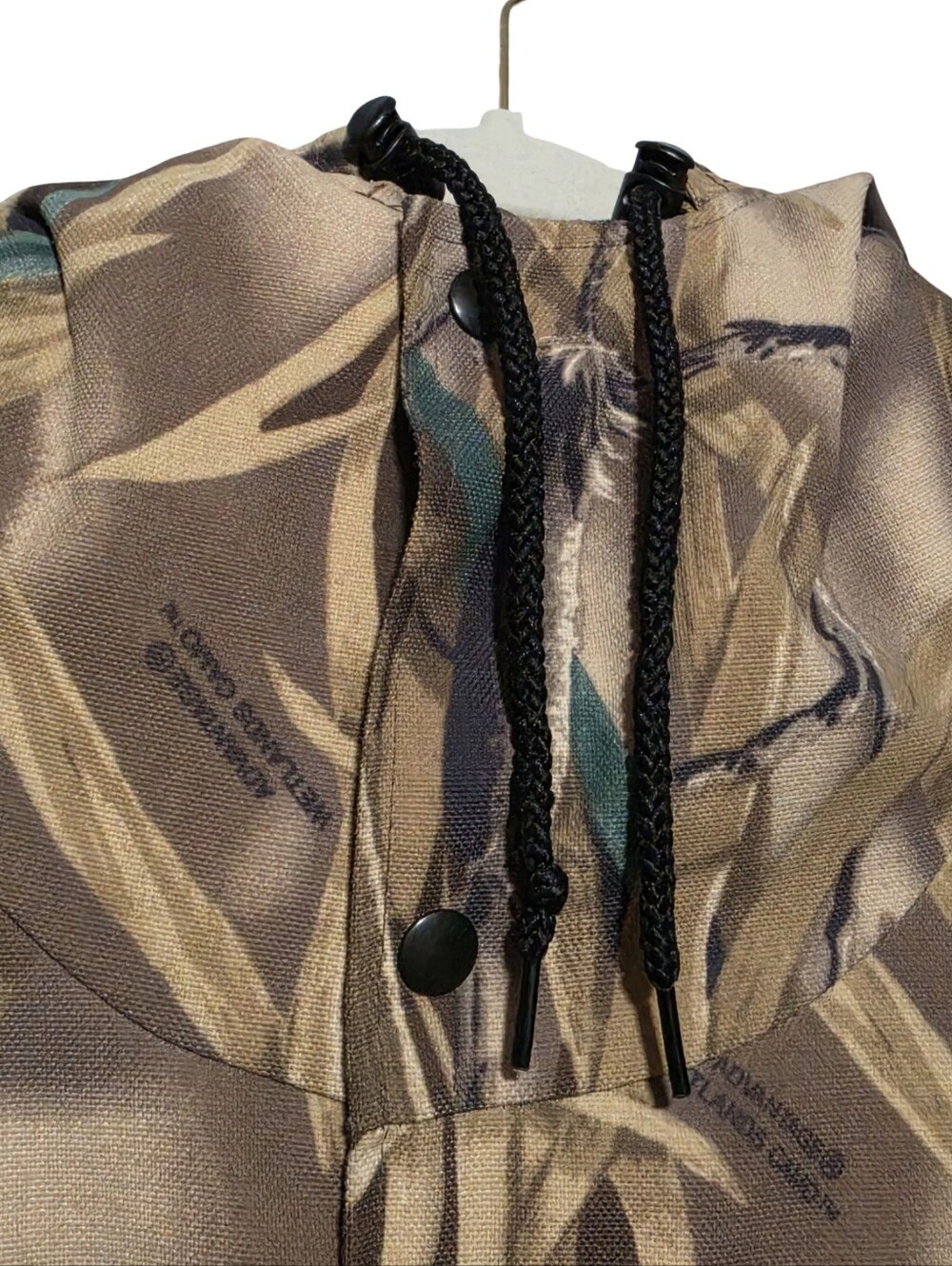 VINTAGE 90s WALLS Hunting Jacket Mens Medium Brown Advantage Wetlands Camo USA - Picture 6 of 13